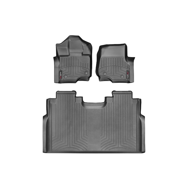 Front and Rear Floorliners for Vinyl Floors, 446971V-446974